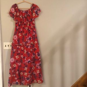 Floral maxi dress